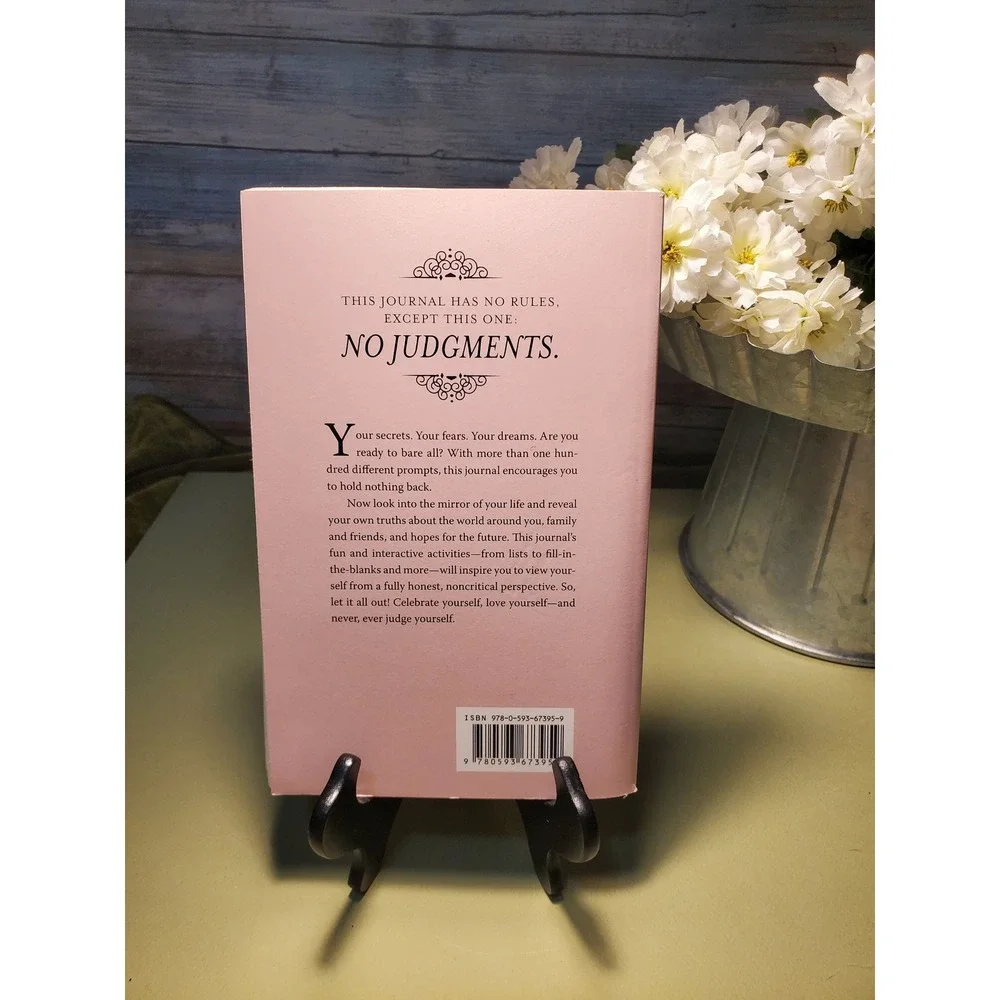 The Dont Judge Journal Jessica Allen‎ Pink Mirror Prompt Book New